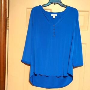 Dana Buchman xl 3/4 sleeve top
